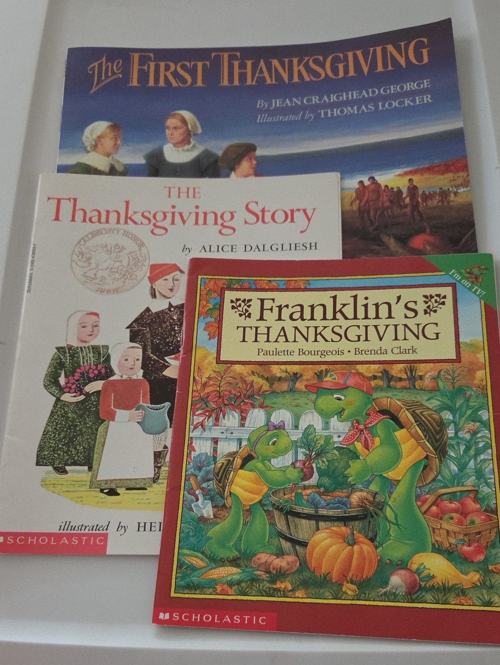 3 Thanksgiving Children's Books